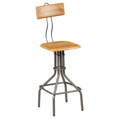 Conjunto de bar 3 pcs teca recuperada maciça
