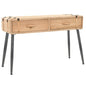Mesa consola madeira de abeto maciça 115x40,5x76 cm