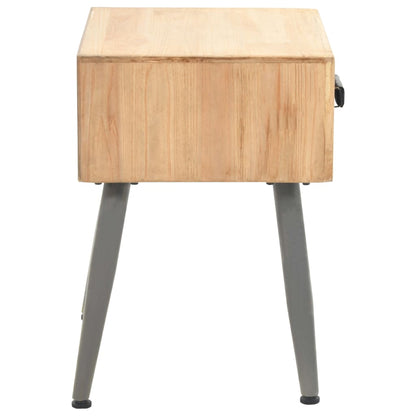 Mesa-de-cabeceira madeira de abeto maciça 43x38x50 cm