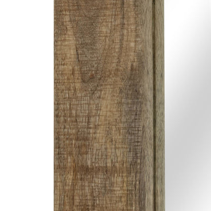 Espelho em madeira de mangueira maciça 50x110 cm