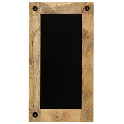 Espelho em madeira de mangueira maciça 50x110 cm