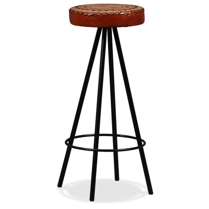 Conjunto bar 3 pcs madeira acácia maciça couro genuíno e lona