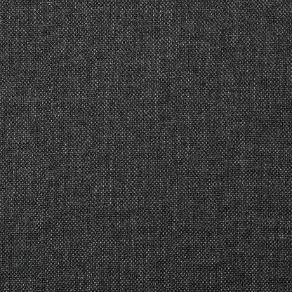 Cadeiras de jantar 6 pcs tecido cinzento-escuro