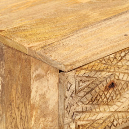 Móvel de TV em madeira de mangueira maciça