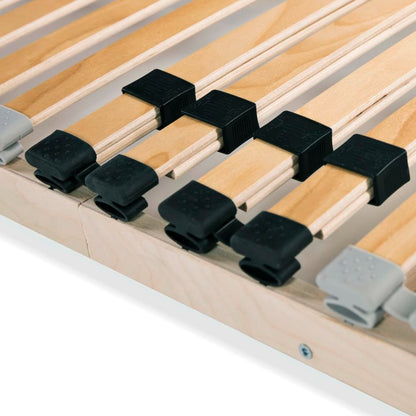 Estrado de ripas com 28 ripas 7 zonas 140x200 cm