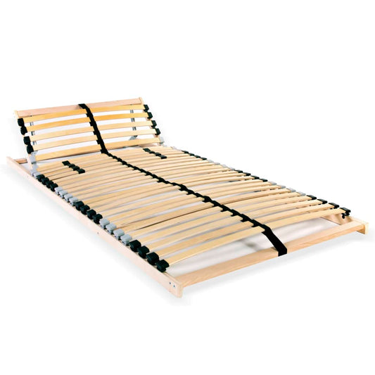 Estrado de ripas com 28 ripas 7 zonas 90x200 cm