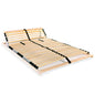 Estrado de ripas com 28 ripas 7 zonas 140x200 cm