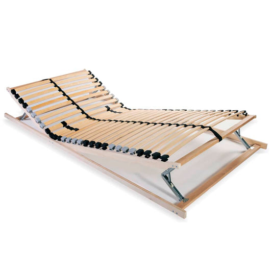 Estrado de ripas com 28 ripas 7 zonas 90x200 cm