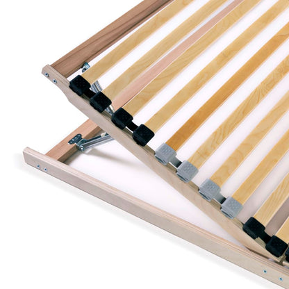 Estrado de ripas com 28 ripas 7 zonas 90x200 cm