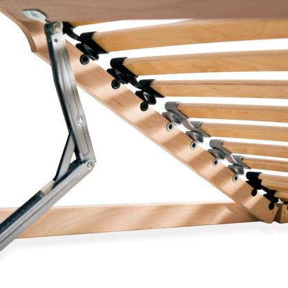 Estrado de ripas com 28 ripas 7 zonas 100x200 cm