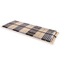 Estrado de ripas com 42 ripas 7 zonas 80x200 cm