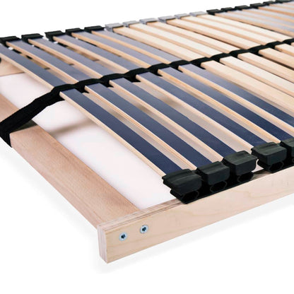Estrado de ripas com 42 ripas 7 zonas 80x200 cm