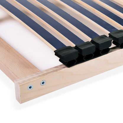 Estrado de ripas com 42 ripas 7 zonas 140x200 cm