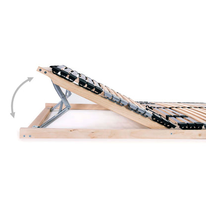 Estrado de ripas com 42 ripas 7 zonas 100x200 cm