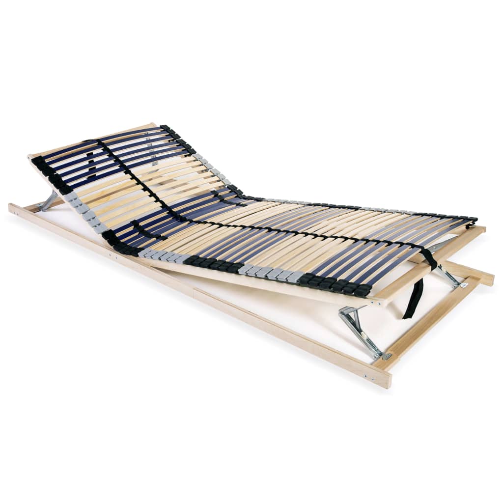 Estrado de ripas com 42 ripas 7 zonas 80x200 cm