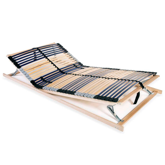 Estrado de ripas com 42 ripas 7 zonas 120x200 cm
