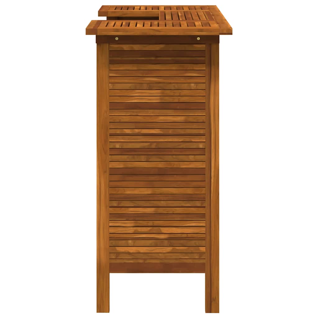 Mesa de bar 110x50x105 cm madeira de acácia maciça