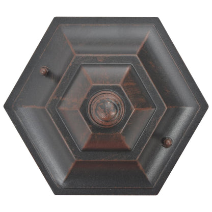 Candeeiros de pé para jardim 6 pcs E27 110 cm alumínio bronze
