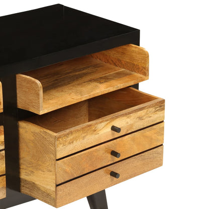 Móvel de TV em madeira de mangueira maciça