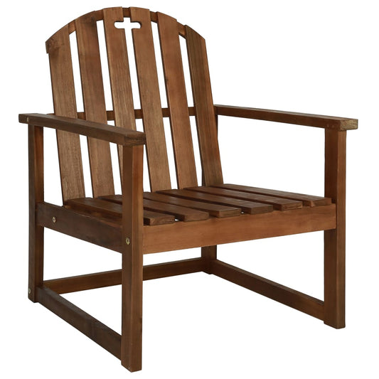 Cadeiras de jardim 2 pcs madeira de acácia maciça