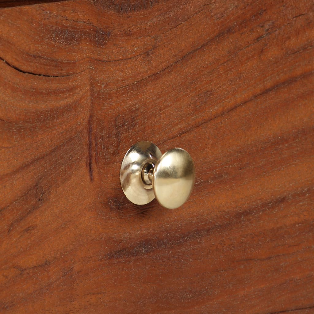 Móvel de TV em madeira recuperada maciça