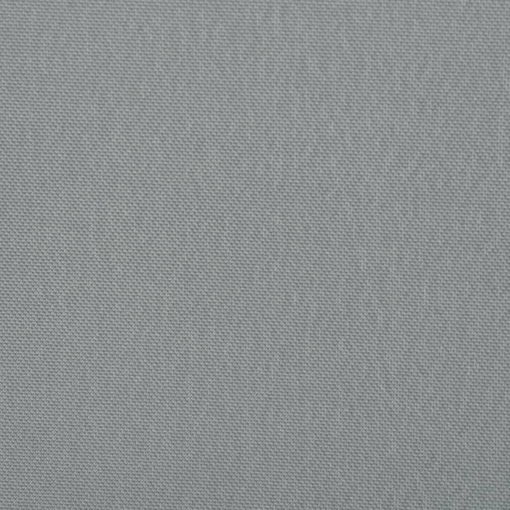 Toldo lateral dobrável para terraço 400x200 cm cinzento