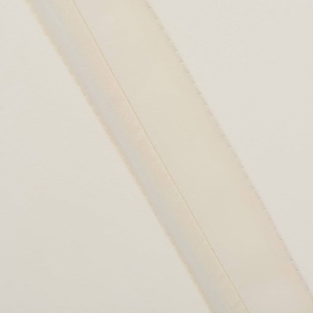 Toldo lateral dobrável para terraço 200 cm creme