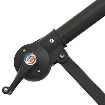 Guarda-sol cantilever com poste de alumínio 350 cm antracite