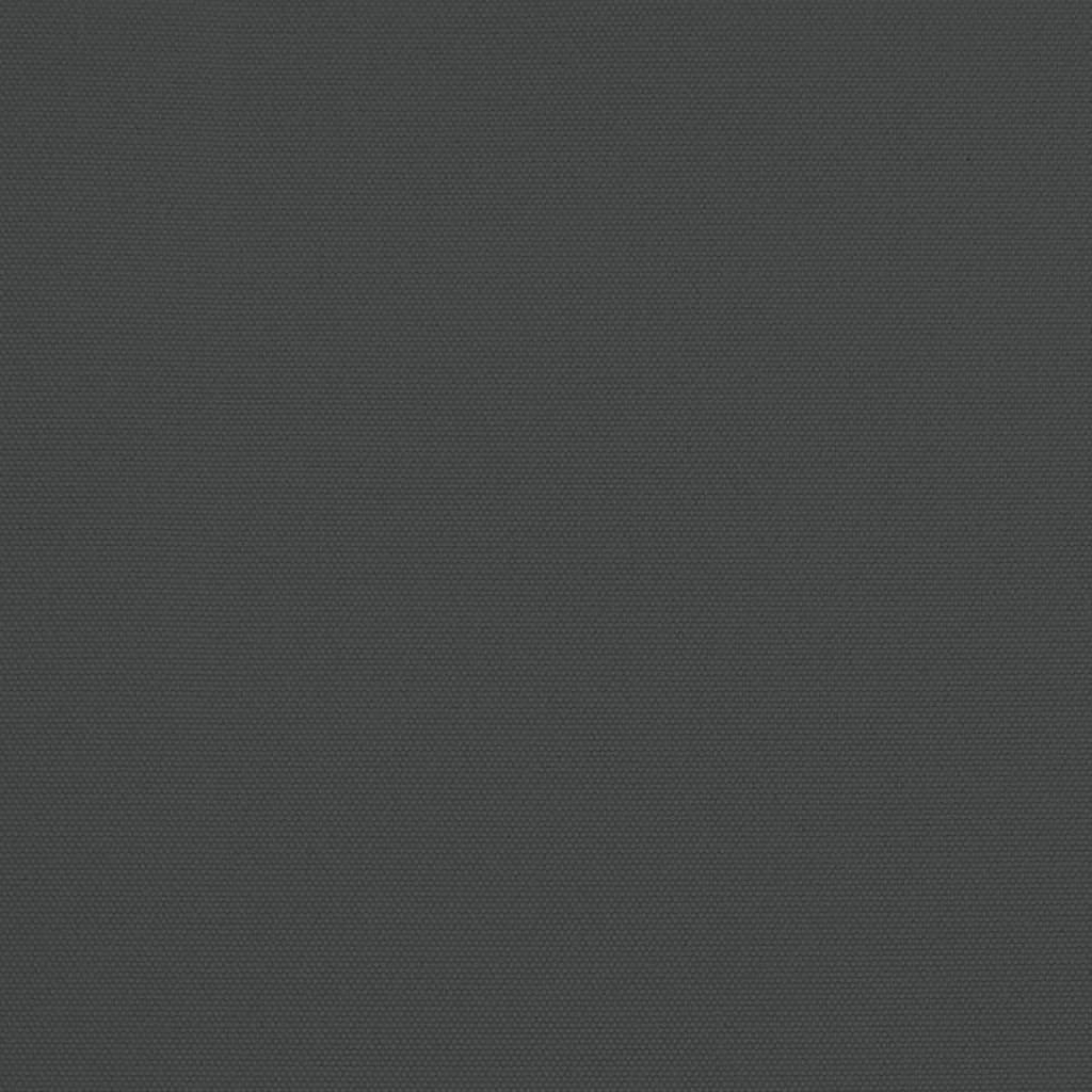 Guarda-sol exterior com luzes LED e poste aço 300 cm antracite