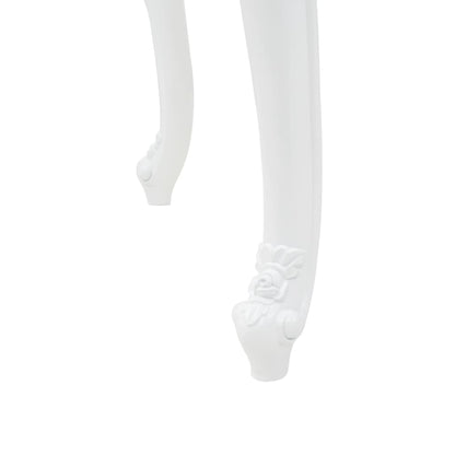 Mesa de jantar 179x89x81 cm branco brilhante