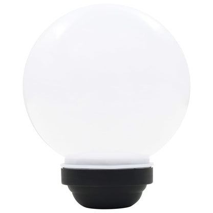 Candeeiro solar de exterior LED 4 pcs esférico 15 cm RGB