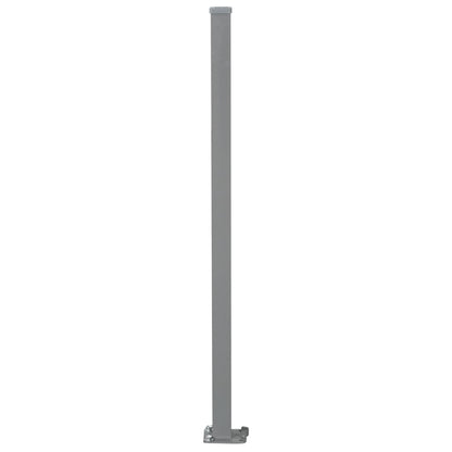 Toldo lateral retrátil 160x600 cm castanho