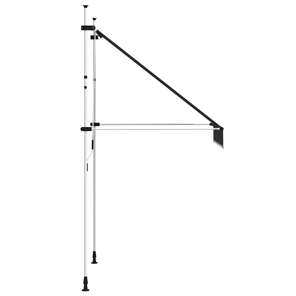 Toldo retrátil manual 150 cm antracite