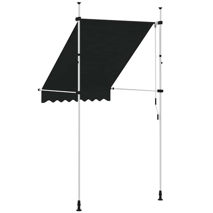 Toldo retrátil manual 150 cm antracite