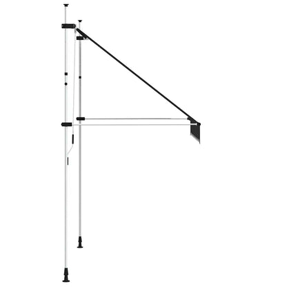 Toldo retrátil manual 200 cm antracite