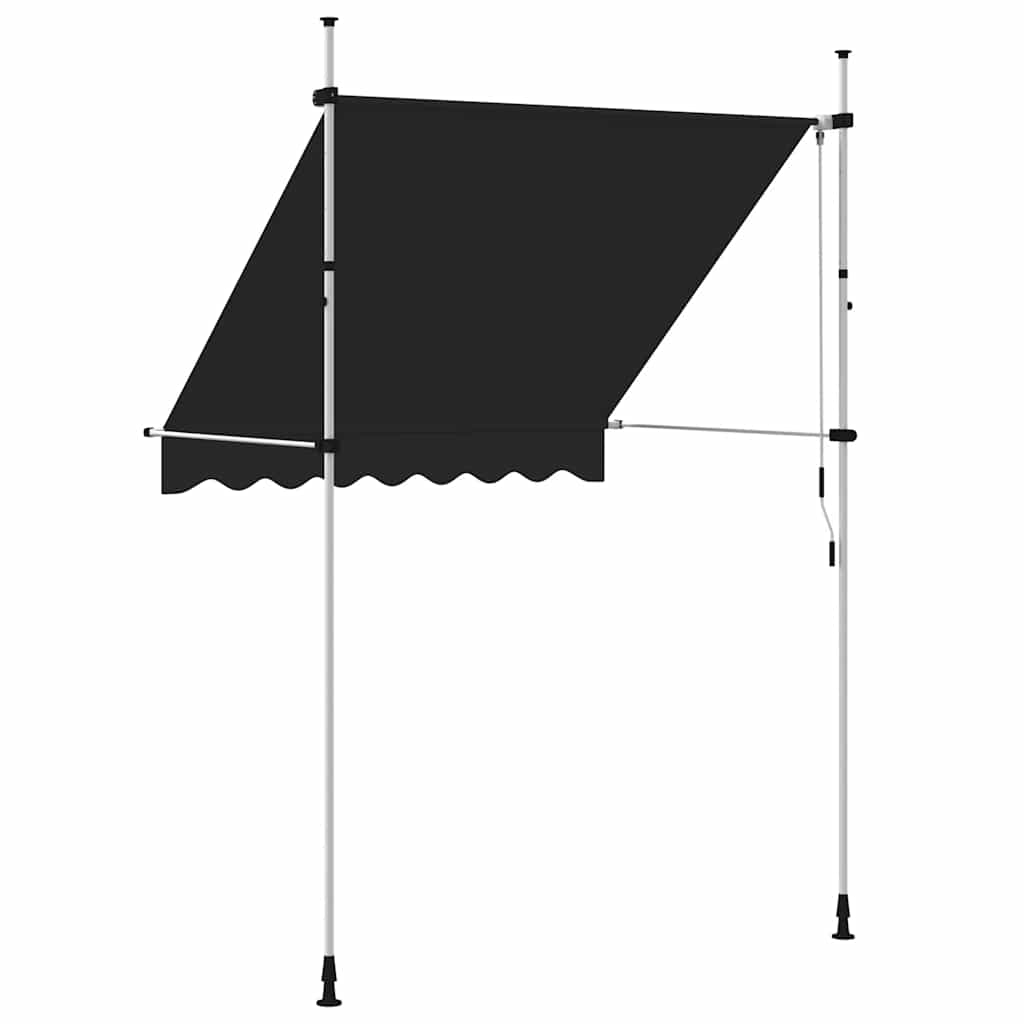 Toldo retrátil manual 200 cm antracite