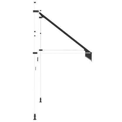 Toldo retrátil manual 250 cm antracite