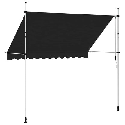 Toldo retrátil manual 300 cm antracite