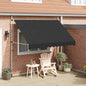 Toldo retrátil manual 300 cm antracite