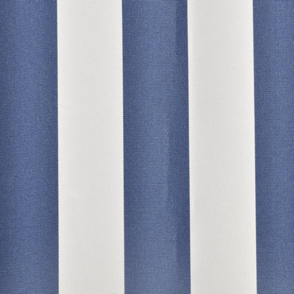 Lona para toldo azul e branco 450x300 cm