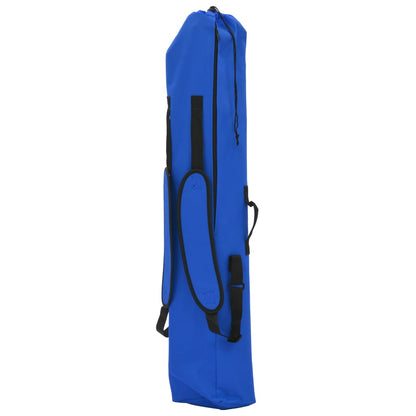 Rede com suporte dobrável azul