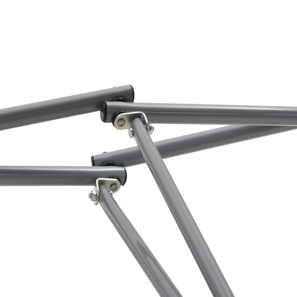 Rede com suporte dobrável preto