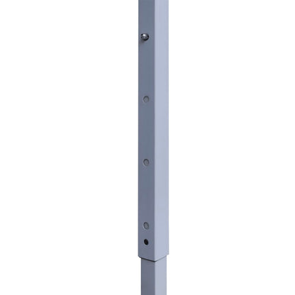 Tenda dobrável com 2 paredes 291x291x315 cm creme