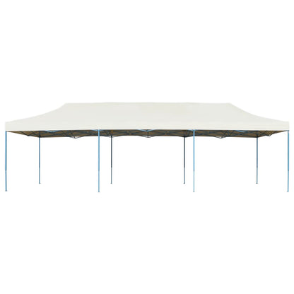Tenda para festas pop-up dobrável 3x9 m creme
