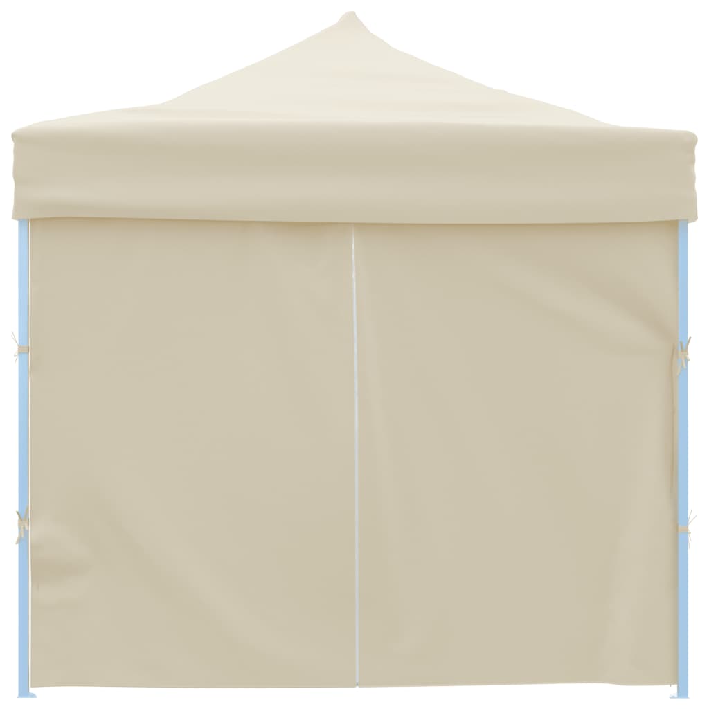 Tenda para festas pop-up dobrável c/ 8 paredes 870x291x315 cm creme
