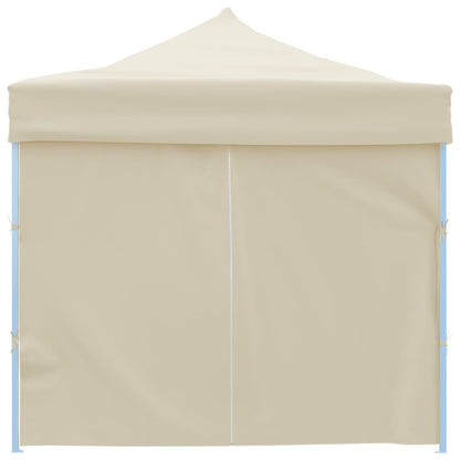 Tenda para festas pop-up dobrável c/ 8 paredes 870x291x315 cm creme