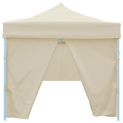 Tenda para festas pop-up dobrável c/ 8 paredes 870x291x315 cm creme