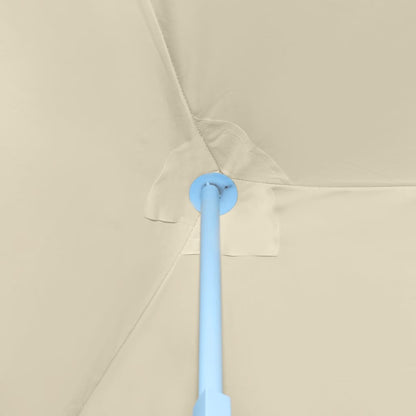 Tenda para festas pop-up dobrável c/ 8 paredes 870x291x315 cm creme