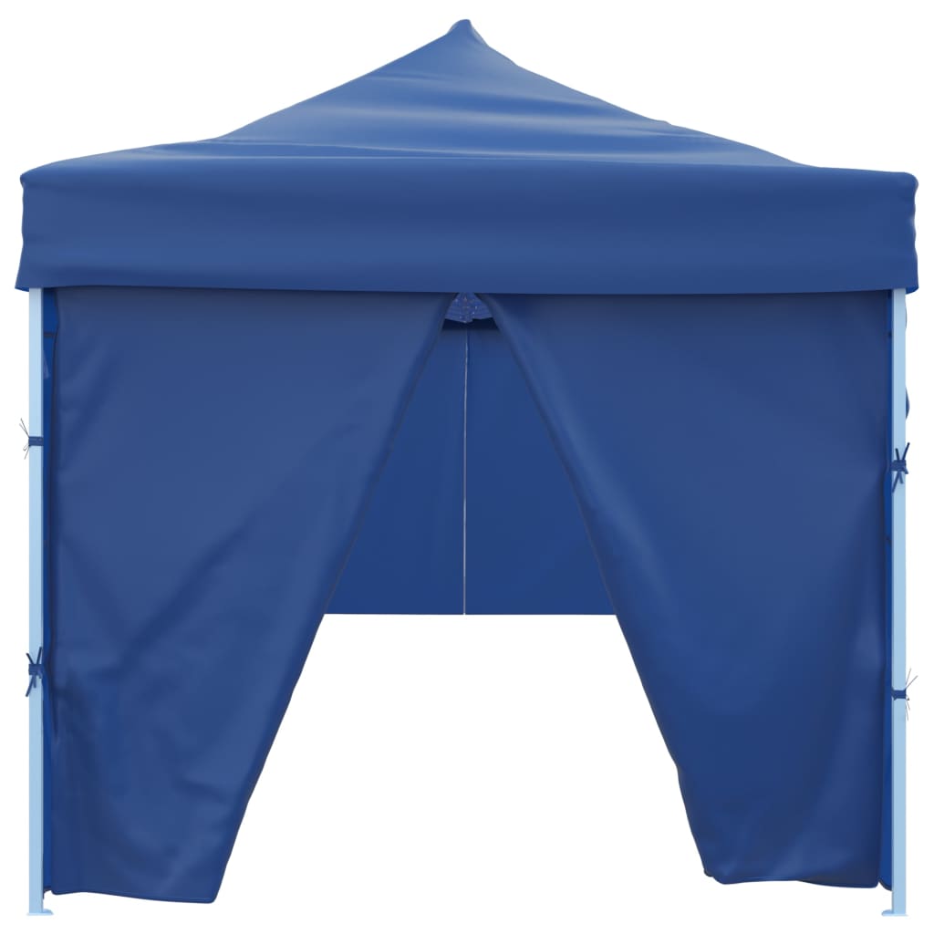 Tenda para festas pop-up dobrável c/ 8 paredes 870x291x315 cm azul