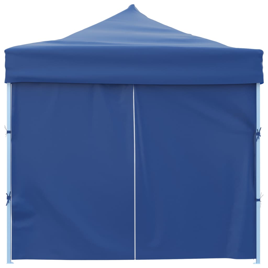 Tenda para festas pop-up dobrável c/ 8 paredes 870x291x315 cm azul